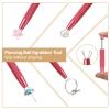 3Pcs Piercing Ball Grabber Tool, Stainless Steel Jeweler Piercing Removal Tool, 4 Claw Pearl Grabber Pick Up Tools, for Ear Nose Lip Jewelry Changes Tiny Objects Chips Electronic Components, 3 Colors view 4
