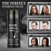 AWCCXMYM Hair Building Fibers for Thinning Instant Coverage Hair Fibers for Women & Men Natural Texture Undetectable Hair Fiber for Thickener and Fuller Look 30g #Black view 3