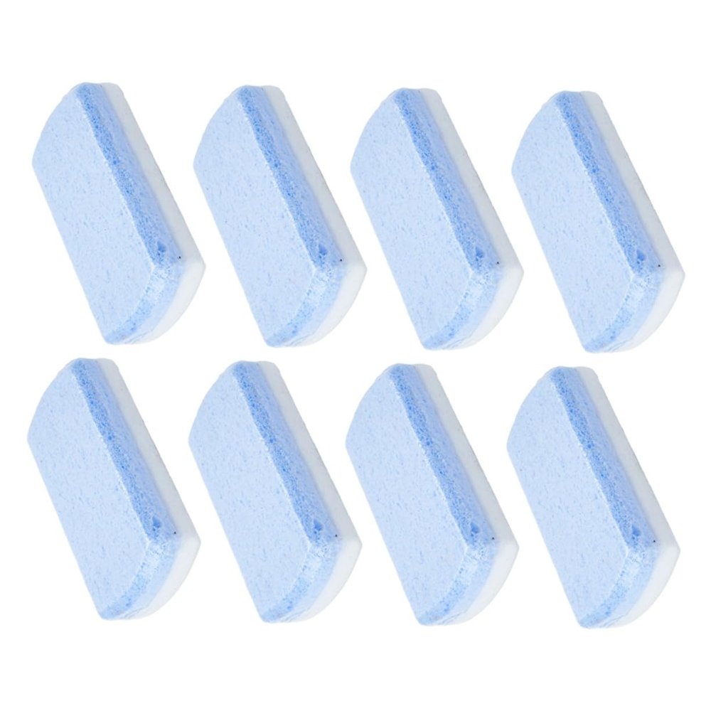 COOLHIYA 8pcs Double Sided Pumice Stone Foot Pedicure Tool Callus Remover Exfoliating Dead Skin Scrubber Lightweight Portable for Smooth Feet Care