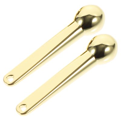 COOLHIYA 2Pcs Professional Eye Roller Ball Massager for Dark Circles and Puffiness Reduction Convenient Mini Eye Cream Applicator Tool for Facial Skin Care and Bag Treatment