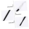 COOLHIYA Nail Clippers Set Stainless Steel Nail Cutter Pedicure Trimmer Kit for Home Salon Use Black Portable Grooming Tools with Storage Case view 2