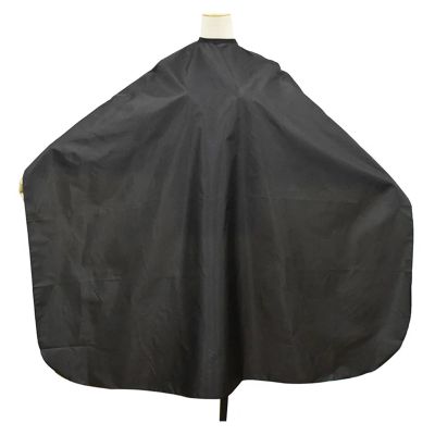 Barber Cape Button Collar Black Haircut Cloth Hairdressing Anti-Static Salon Gown Hairdresser Apron Capes Barber