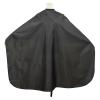 Barber Cape Button Collar Black Haircut Cloth Hairdressing Anti-Static Salon Gown Hairdresser Apron Capes Barber view 1