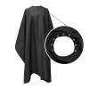 Barber Cape Button Collar Black Haircut Cloth Hairdressing Anti-Static Salon Gown Hairdresser Apron Capes Barber view 3