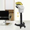 Bepritm 7 Light Hair Steamer, Standing Deep Conditioning Hair Steamer with Adjust Height & Wheels, 700W Hooded Micro Mist Ozone Scalp Hydration Steamer for Salons, Barbershops (White) view 2