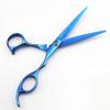 6.0 Inch Blue Barber Scissors - Professional Thinning Shears For Hair Cutting view 2