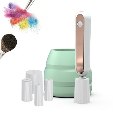 BomCot Electric Makeup Brush Cleaning Drying Machine, Portable and Efficient Cleaner with Three-Level Cleaning and Spin Drying Adjustment Functions