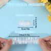 200PCS Disposable Ear Covers for Shower, Clear Waterproof Ear Covers for Bathing, Waterproof Plastic Ear-Protectors for Showering, Hair Dye, Spa, Salon and Beauty Treatments view 3