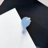 2PCS Badminton Racket Hair Clip,Battledore Hair Alligator Clips,Cute Sport Hair Duckbill Clips,Ball Shape Hair Clips,Acetate Hair Clips for Girls,Small Hair Barrette for Women (Badminton Racket) view 3