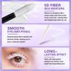 AOAZXBB White Mascara and Eyeliner Set 5D Coloured Mascara for Eyelashed, Volumizing Curling Defining Eye Lashes, Long-Lasting Waterproof White Makeup view 4