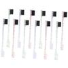 COOLHIYA 12pcs Dual-ended Eyebrow Brush and Hairline Comb Multi-function Brow Grooming Tool with Edge Brush for Shaping and Smoothing Eyebrows Convenient Makeup Supplies for Women view 1