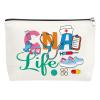 Mxrymvu CNA Appreciation Gifts Makeup Bags Certified Nursing Assistant Gift CNA Week Gifts for Nurse Cosmetic Bag CNA Gift for Retirement Graduation Birthday Cosmetic Travel Pouch view 1