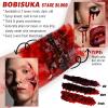 BOBISUKA Stage Blood(Dark) + White & Sally Blue Face Paint Makeup Kit for Halloween SFX Makeup, Cosplay, Parties, Theater & Stage view 2