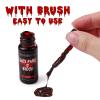 BOBISUKA Stage Blood(Dark) + White & Sally Blue Face Paint Makeup Kit for Halloween SFX Makeup, Cosplay, Parties, Theater & Stage view 3