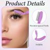 4PCS Foldable Eyelash Comb Separator, Lash Separator Tool, Eyelash Separators Tool Eyebrow Brush and Comb for Clump-Free Mascara Defined Lashes & Precise Brow Shaping view 3