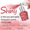 Hair and Body Glitter Spray, Shimmering Powder Sparkle Powder Makeup, Glitter Loose Sparkle Makeup for Body Highlighter,Festival Prom Rave Accessories (Red) view 3