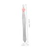 LALADEFIEE 24pcs Stainless Steel Eyebrow Tweezers Flat and Slanted Tips Precision Polished Crafting Tweezers for Hair Removal Beauty Salon and Home Use view 2