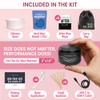 Tress Wellness Stripless Wax Kit for Face, Eyebrow & Lip for Women & Men  Quick & Easy Mini Wax Warmer for Eyebrow, Chin & Face Hair Removal Waxing Kit - USB, Mess-Free, Compact & Travel-Ready view 2