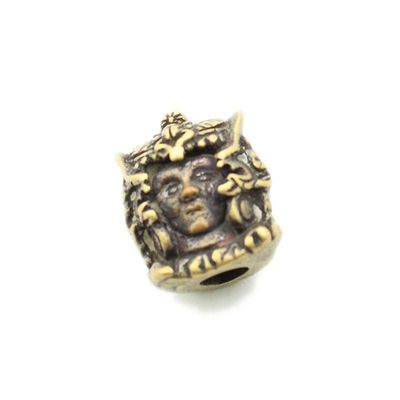 1Pcs Brass Female King Umbrella Rope Retro Personality Jewelry car Keychain Pendant Hanging