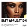 Fazit Makeup Patches - Halloween Serpent Eye Wings - Glow Up Make-Up Patches - Cute Glitter Makeup Accessories for Women - Cosmetic Glitter for Face view 3