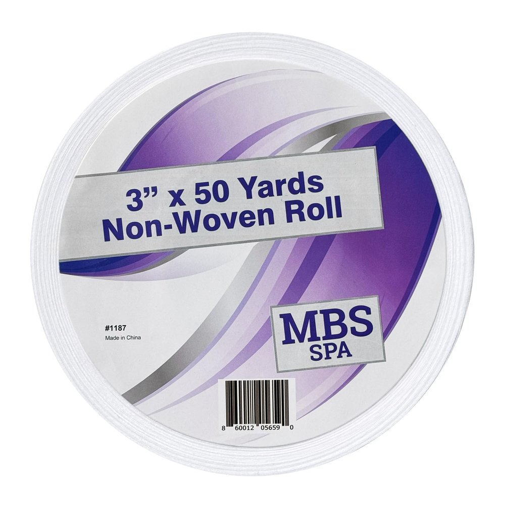Non-Woven Waxing Roll 3" x 50 Yards for Hair Removal, Lint-Free, Full-Body Wax Roll