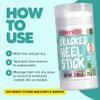 Onyx Professional Cracked Heel Repair Balm Stick, Tea Tree Eucalyptus Scent, 1 Pack - Dry Heels Dry Cracked Feet Treatment, Moisturizing Heel Balm Rolls On, No Mess Like Foot Cream or Foot Lotion view 4