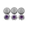 Y21A 3Pcs SH98 Replacement Head Razor BladeCompatible For PhilipsShaver SP9863 SP9880 SP7000 9000 9861 Shaver Head Accessories view 2