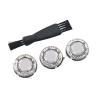 3pcs SH50 Replace Head Razor BladeCompatible For Philipsshaver S5000 S5510 S5340 S5140 S5110 S5400 S9161 S5050 S7510 S5380 Sh50/52 view 1