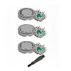 3pcs SH60 Shaving Blade NetCompatible For PhilipsS6000 Series S6880/81 S6810/82 S6850/85 S6881/82 S6810/50 S6800/85 Replacement Hea view 1