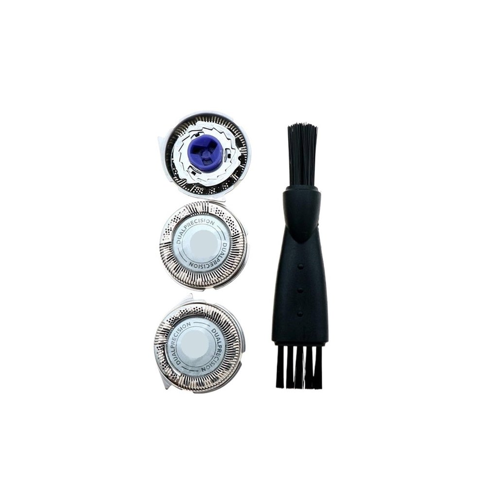 3Pcs Shaver Razor Blades Cut Cutters Heads ReplacementCompatible For PhilipsHQ8 HQ6071 HQ8890 PT724 AT895 8880XL, HQ7380 HQ7100 HQ7120