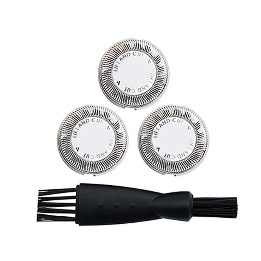 3pcs Replacement Head Razor BladeCompatible For Philipsshaver HQ3 HQ4 HQ54 Hq56 Hq46 HQ442 HQ300 HQ916 HQ6900 HQ6970 HQ6990 Razor Blade
