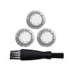 3pcs Replacement Head Razor BladeCompatible For Philipsshaver HQ3 HQ4 HQ54 Hq56 Hq46 HQ442 HQ300 HQ916 HQ6900 HQ6970 HQ6990 Razor Blade view 1