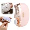 2026 New Electric Nail Clipper, Multifunctional Nail Trimmer Toe Nail Clippers with Nail Scraps Storage, Safety Electric Polishing Nail File for Thick Toenails, Adult, Seniors (Pink) view 1