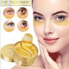 24K Gold Anti-Wrinkle Eye Mask, Collagen Under Eye Patches for Dark Circles, Puffy Eyes, Fine Lines, 60 Pieces, Natural Plant Extract, Gel Form view 3