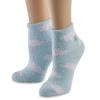 Earth Therapeutics Aloe Socks - 2 Pack - Clouds/Blue view 2