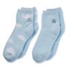 Earth Therapeutics Aloe Socks - 2 Pack - Clouds/Blue view 3