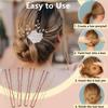 YunYunStrap U Shaped Hair Pins 300-900 Count, 2 Inch Buns Waved Hair Pins for Updos with Box for Women Lady Girls Bobby Pins view 4