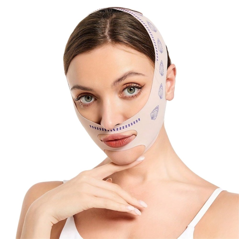 1pc Face Lifting Belt for Chin Mask, V Beauty for Facial Lifting