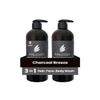 3-in-1 Hair Face Body Wash for Women & Men | 2-Pack | | Deep Moisturizing Skin & Nourishing Hair | Paraben & Sulfate Free 16.0 fl oz (Charcoal) view 1