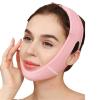 Adjustable Face Slimming Strap Jawline Shaper Chin V Line Lifting Mask for Sleeping for Facial Lifting(Pink) view 1