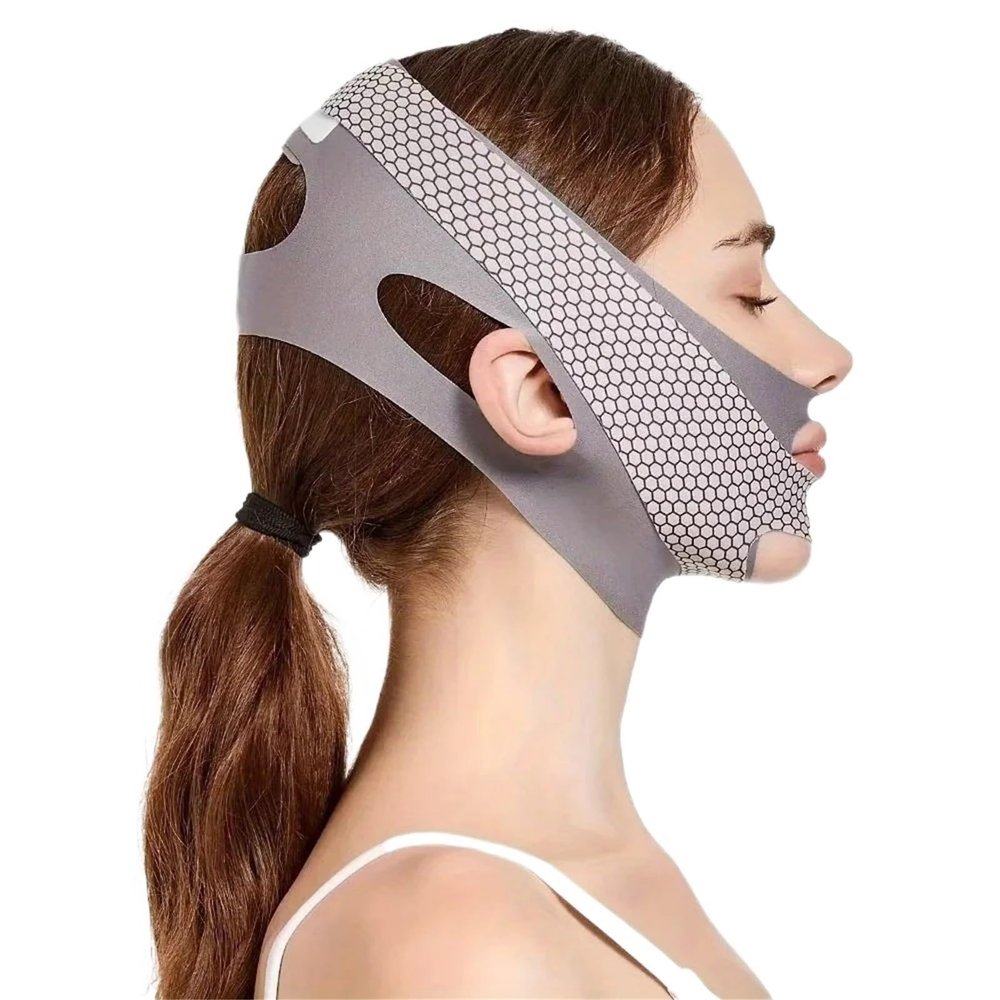 1pc Face Slimming Bandage V Line Shaper Lifting Belt Facial Massage Strap Double Chin Reducer Care Tools for Facial Lifting