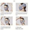 1pc Face Slimming Bandage V Line Shaper Lifting Belt Facial Massage Strap Double Chin Reducer Care Tools for Facial Lifting view 3