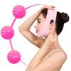 Face Lightweight V Shape Strap Comfortable Night Slimming Lift Adjustable Invisible Toning Support for Facial Lifting(Black) view 4