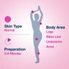 Hair Removal Cream for Normal Skin - 100 g (Pack of 2) view 3