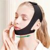 Adjustable Chin Strap Breathable Comfortable Breathe Face Lift Belt for Men Women for Facial Lifting(Black) view 2