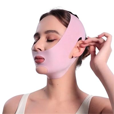 Adjustable Face Sculpting Sleep Mask Breathable Elastic V Slimming Bandage Skin Care Lifting Tightening Tools for Facial Lifting