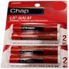 4 Stick Pack of Cherry Lip Balm, Medium, red ChapIcee view 1