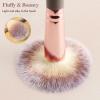 3PCS Angled Blush Brush, Double Ended Makeup Brush for Blush, Slant Brush for Contour and Highlighter, Perfect for Makeup with Powder view 4