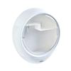 ASWRTYJO Wall-mounted Makeup Holder Round Cosmetic Storage Box Jewelry Organizer for Toner Cream Shelf Self-adhesive(Onecolor) view 1