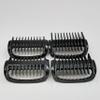 4X Bi-directional Plastic Head Comb scparts Replacement For SBG315 BG9040 BG5025 BG5021 BG5020 BG3027 BG3017 Shaver part view 1